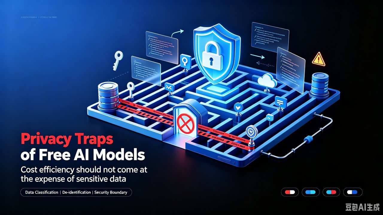 Cover image: The free-model privacy trap — high cost-effectiveness must not come at the price of sensitive data